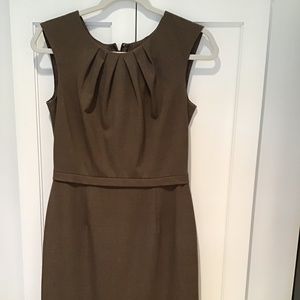 Cocoa colored Tahari Dress
